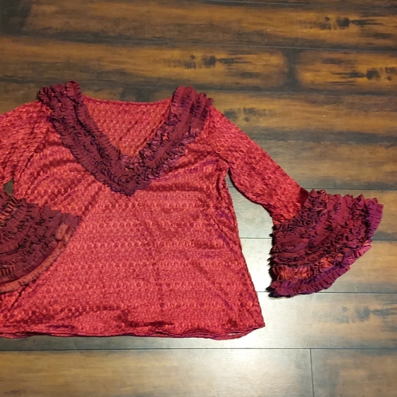 Tops - Amazing Vintage Burgundy Top